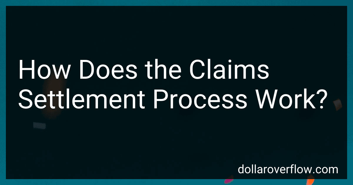 How Does the Claims Settlement Process Work? image