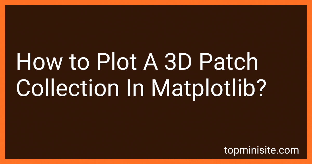 How to Plot A 3D Patch Collection In Matplotlib? image