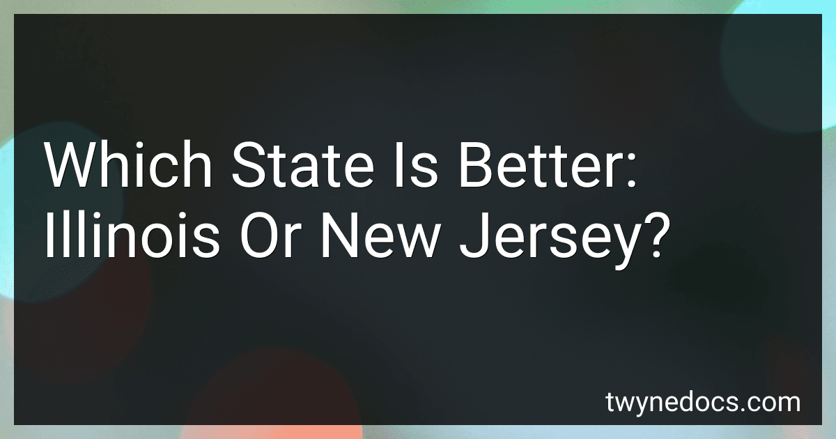 Which State Is Better: Illinois Or New Jersey? image