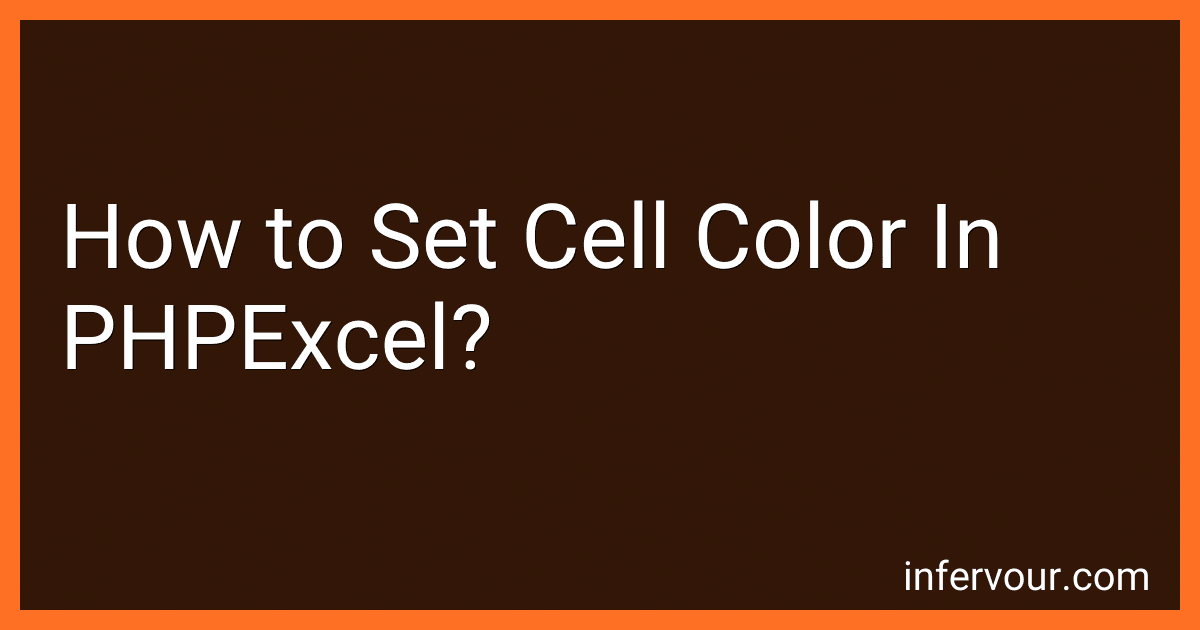 How to Set Cell Color In PHPExcel? image