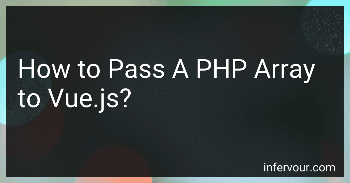 How to Pass A PHP Array to Vue.js? image