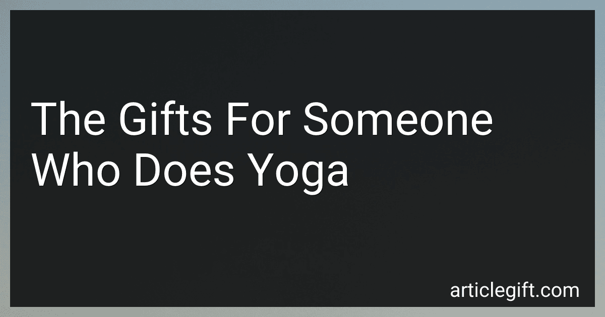 The Gifts For Someone Who Does Yoga preview