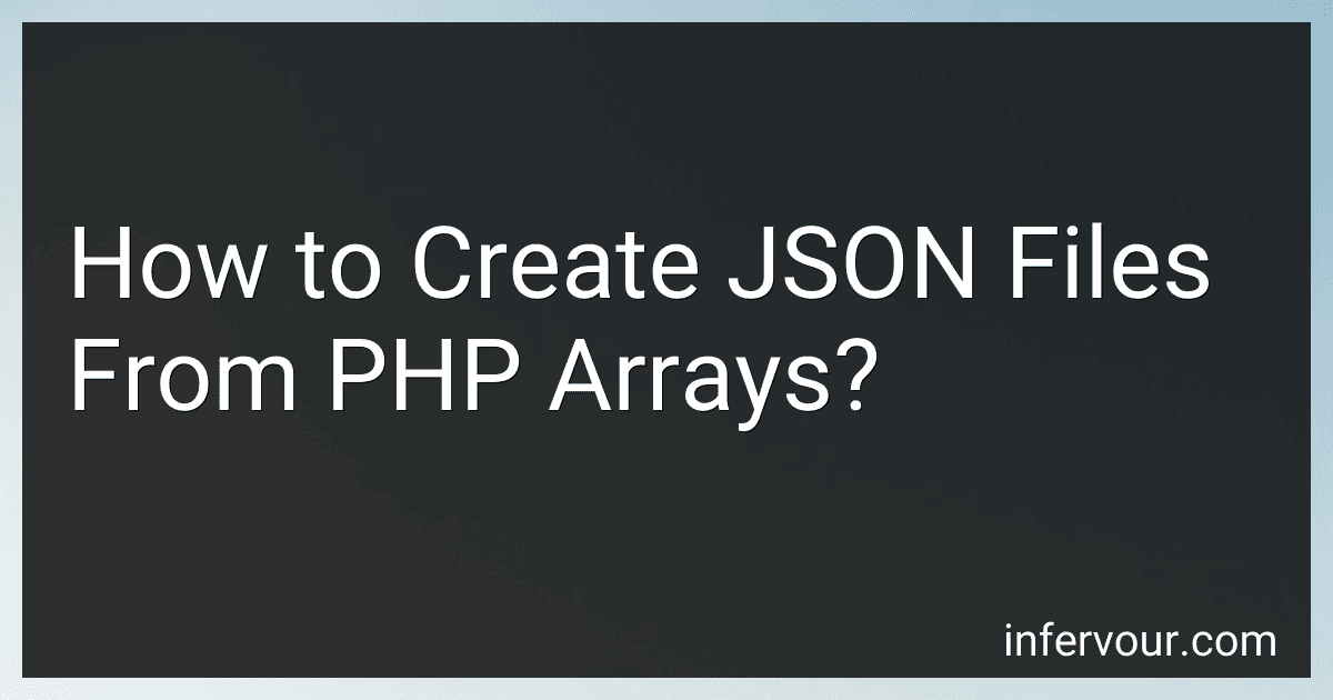 How to Create JSON Files From PHP Arrays? image