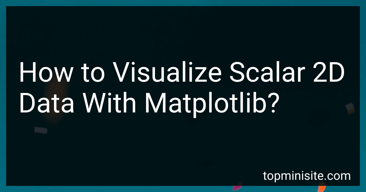 How to Visualize Scalar 2D Data With Matplotlib? image