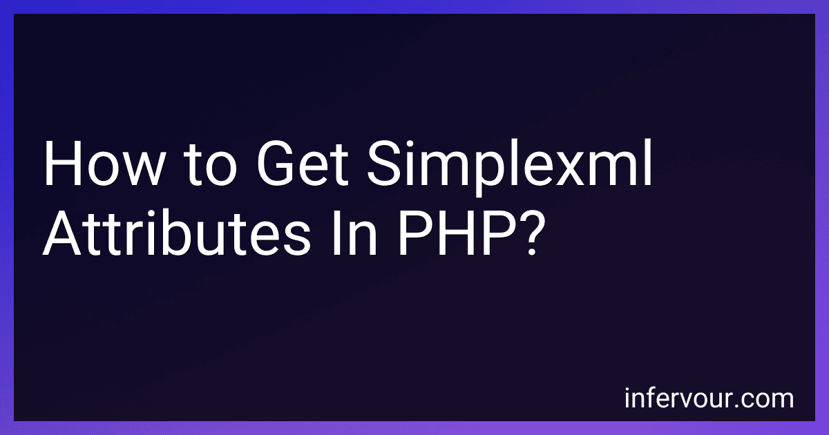 How to Get Simplexml Attributes In PHP? image