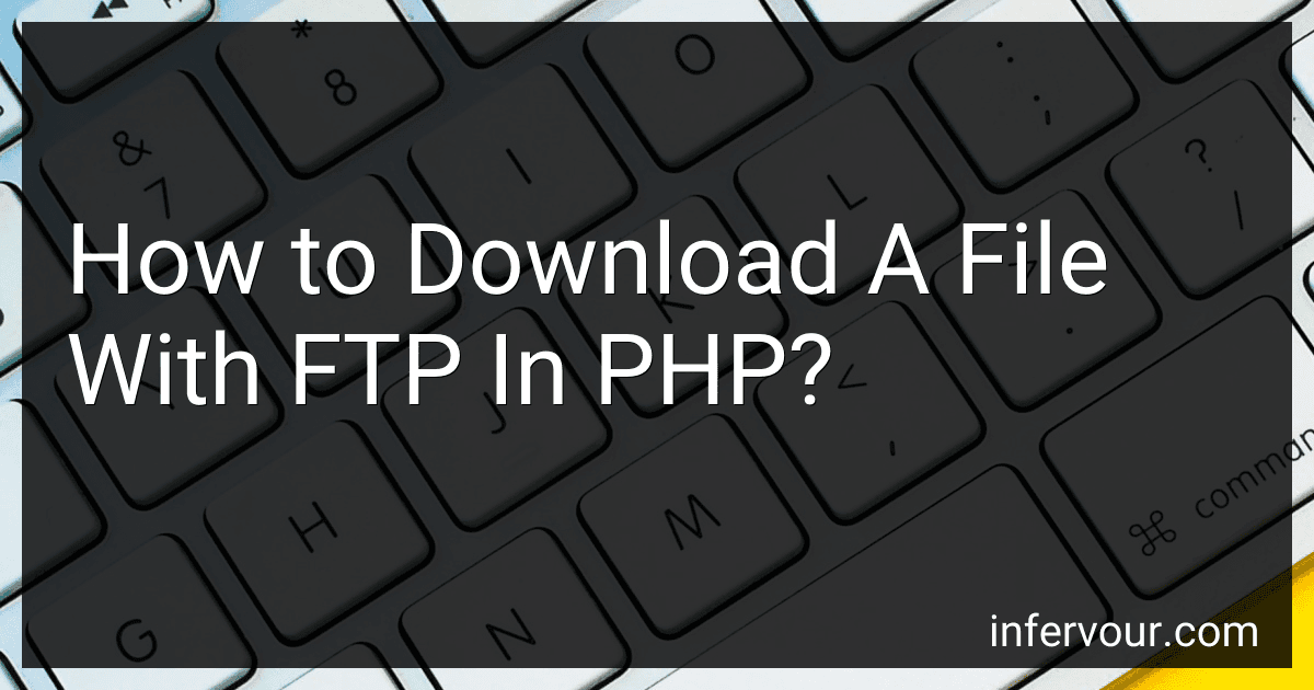 How to Download A File With FTP In PHP? image