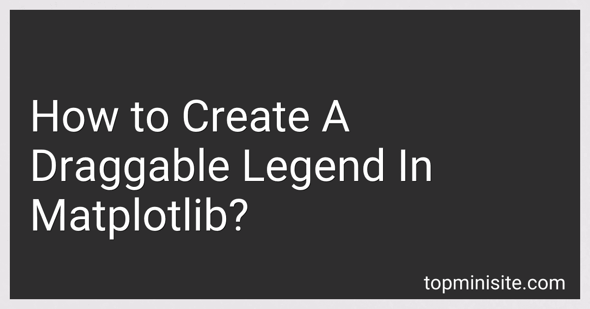 How to Create A Draggable Legend In Matplotlib? image
