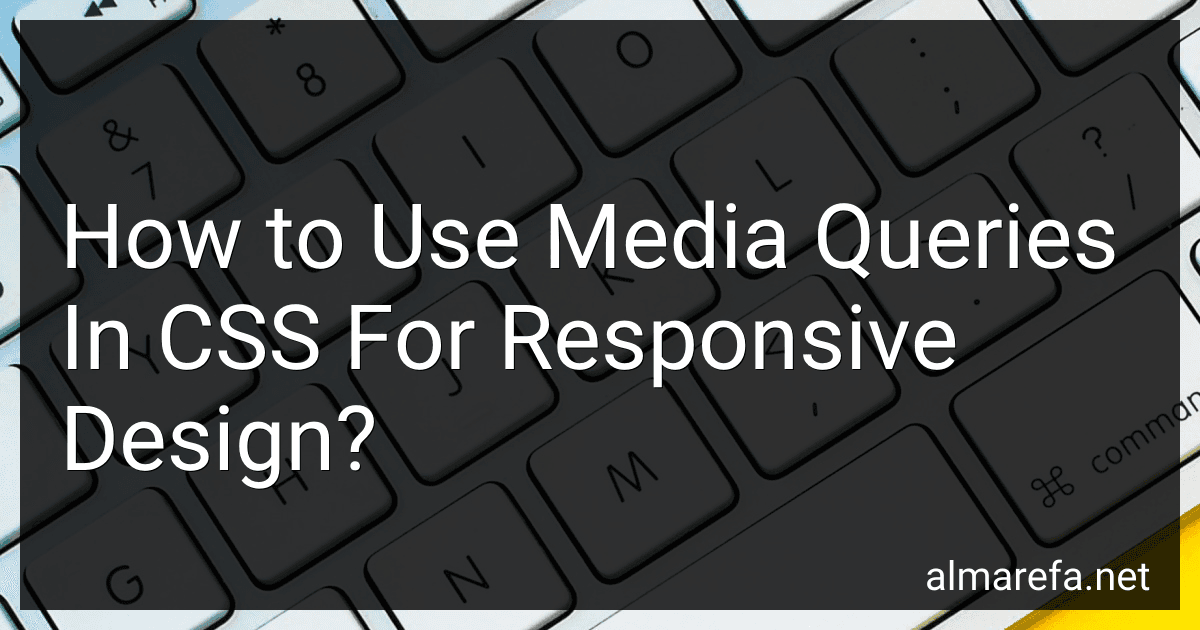 How to Use Media Queries In CSS For Responsive Design? image