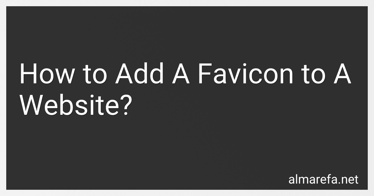 How to Add A Favicon to A Website? image