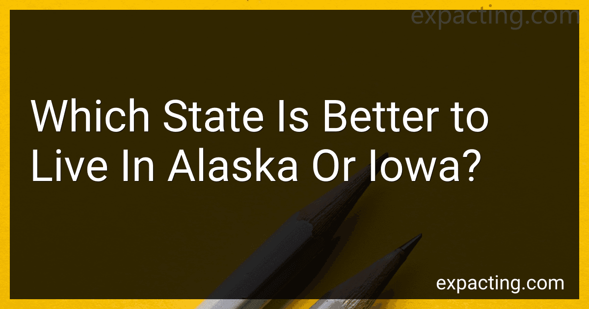 Which State Is Better to Live In Alaska Or Iowa? image