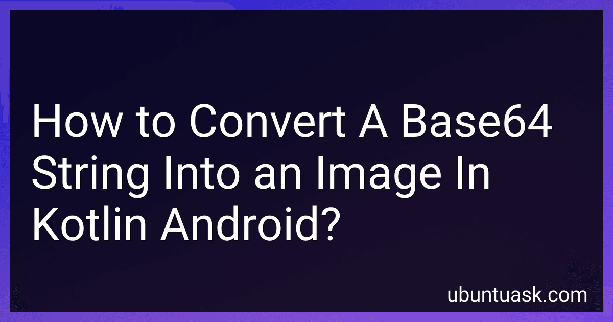 How to Convert A Base64 String Into an Image In Kotlin Android? image