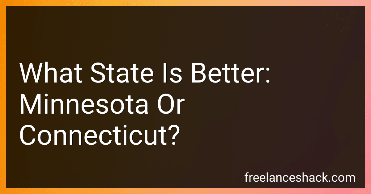 What State Is Better: Minnesota Or Connecticut? preview