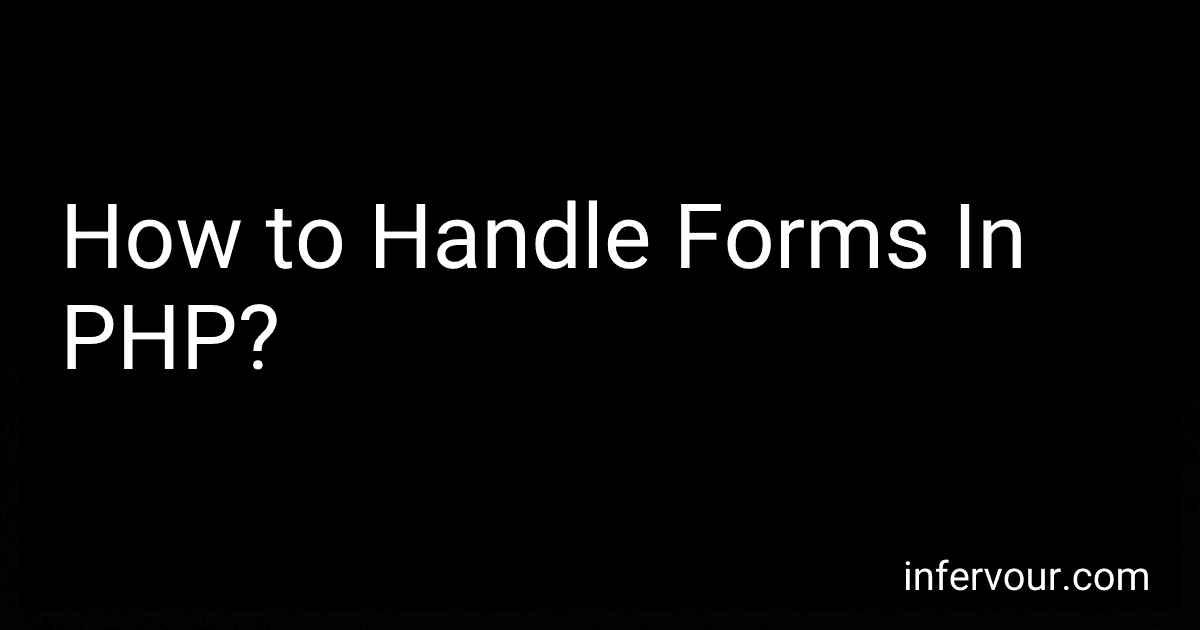 How to Handle Forms In PHP? image