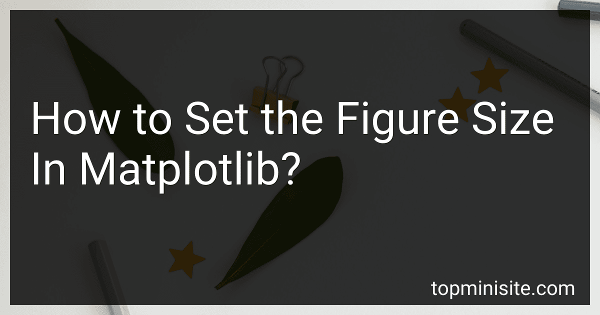 How to Set the Figure Size In Matplotlib? image
