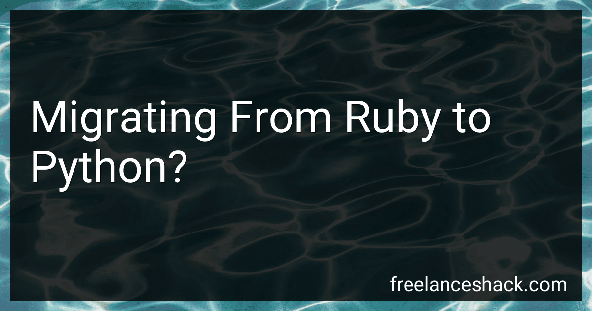 Migrating From Ruby to Python? image