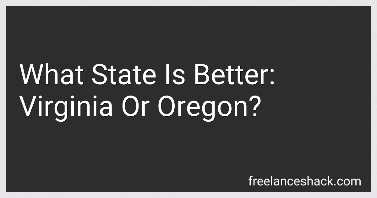 What State Is Better: Virginia Or Oregon? image