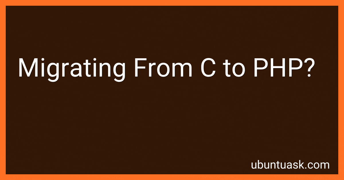 Migrating From C to PHP? image