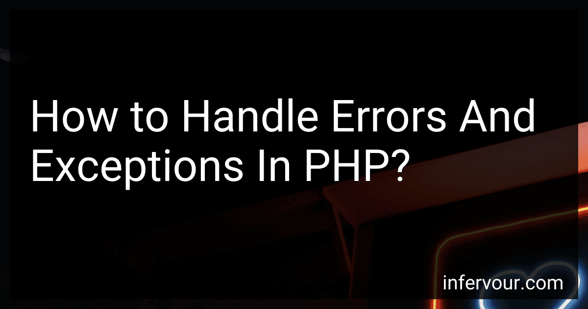 How to Handle Errors And Exceptions In PHP? image