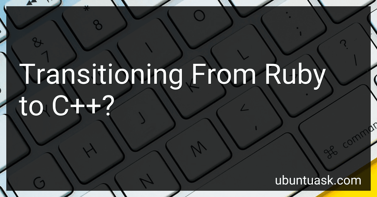 Transitioning From Ruby to C++? image
