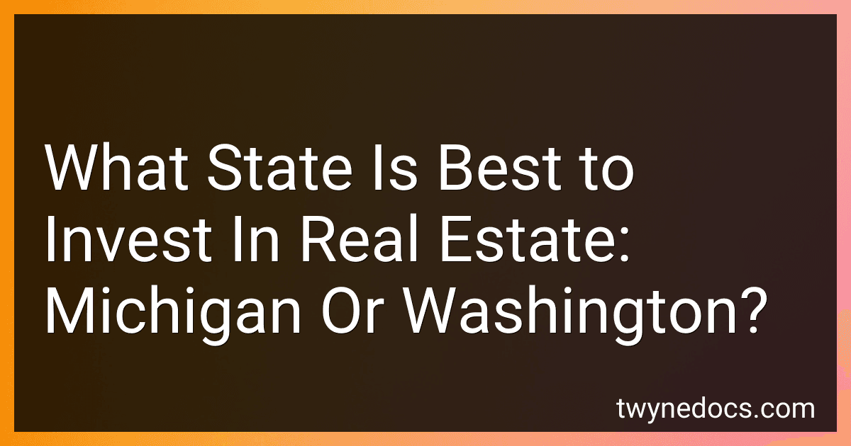 What State Is Best to Invest In Real Estate: Michigan Or Washington? image