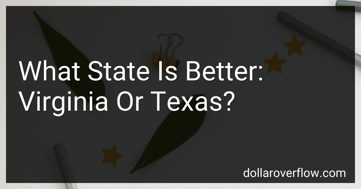What State Is Better: Virginia Or Texas? image
