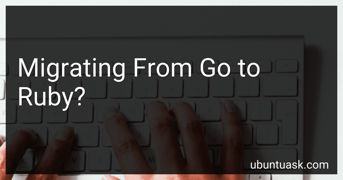 Migrating From Go to Ruby? image