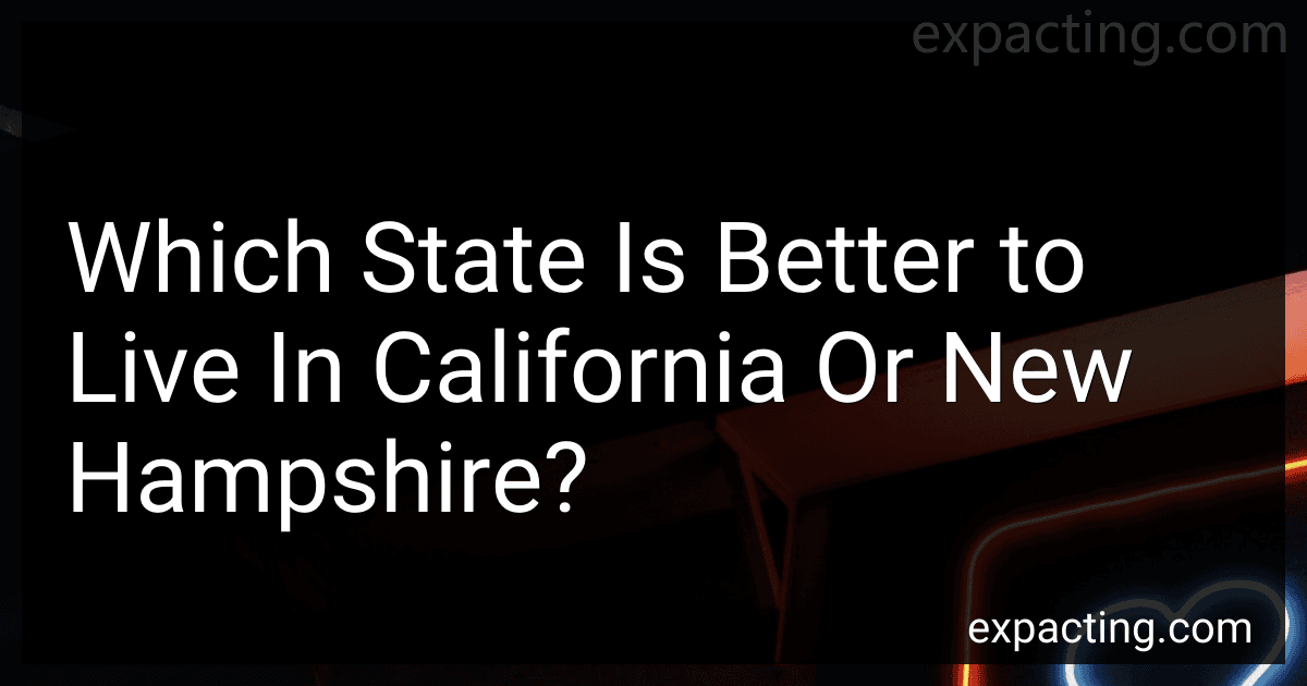Which State Is Better to Live In California Or New Hampshire? preview