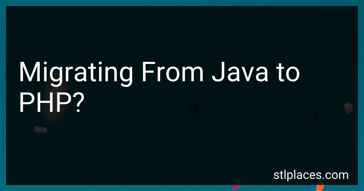 Migrating From Java to PHP? image