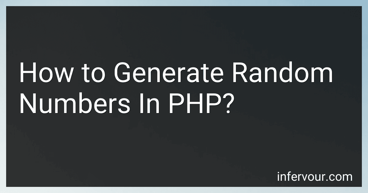 How to Generate Random Numbers In PHP? image