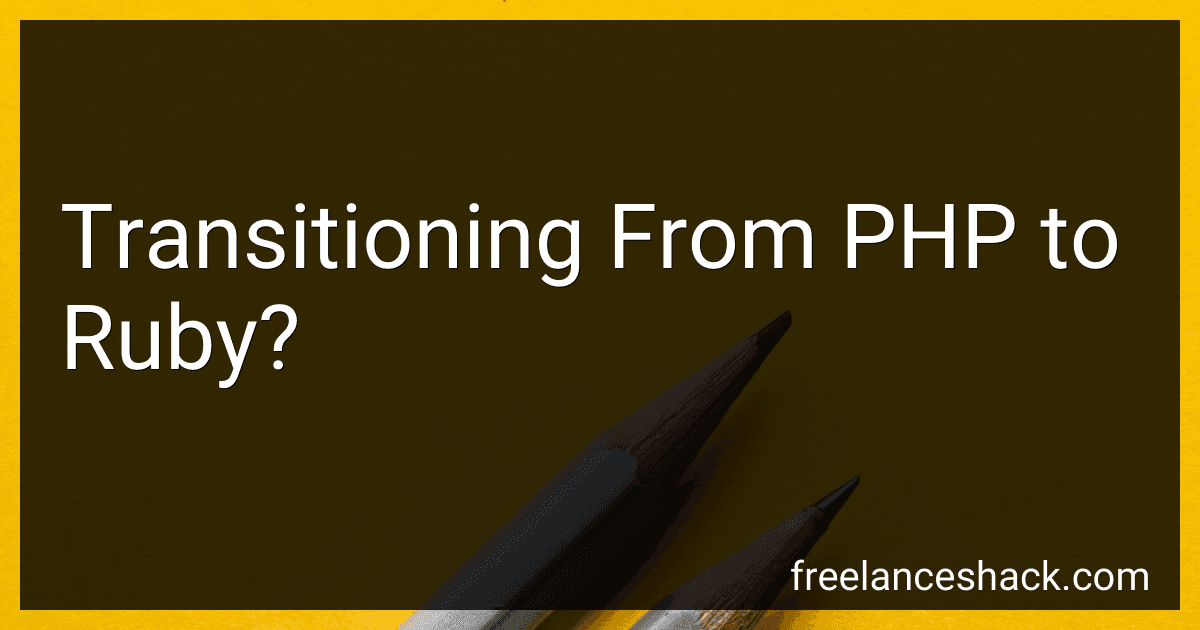 Transitioning From PHP to Ruby? image