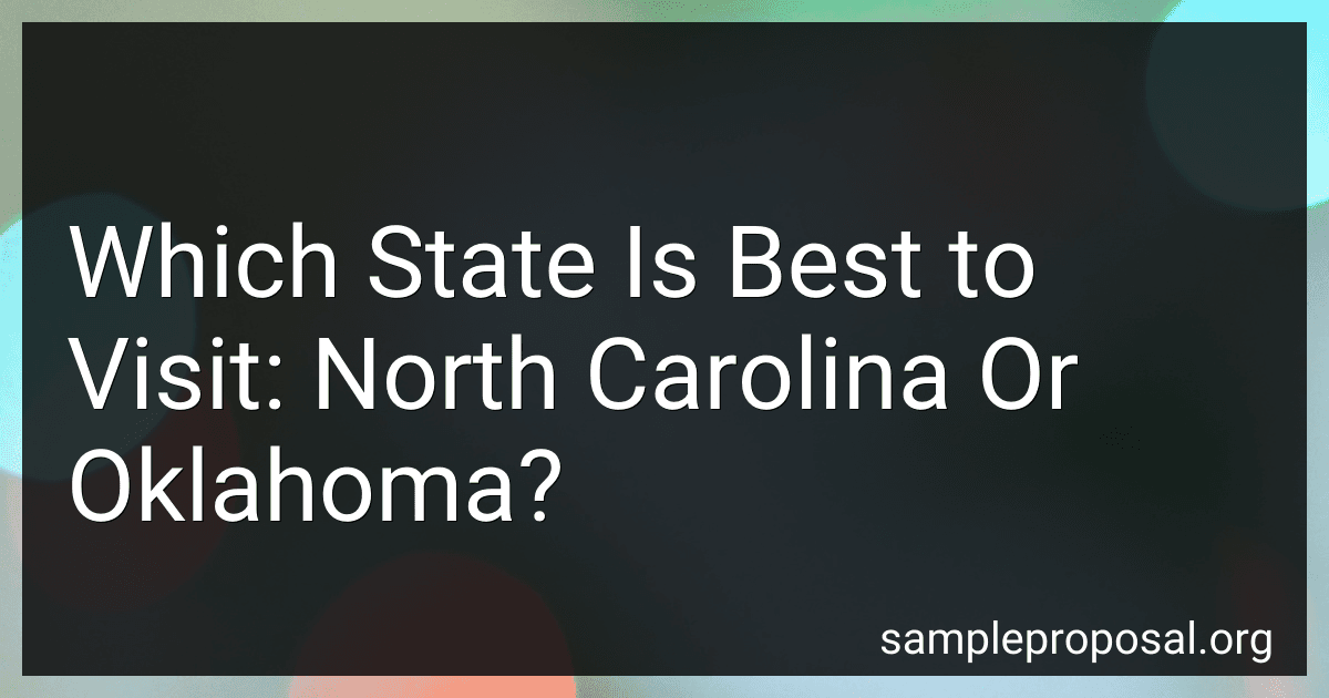 Which State Is Best to Visit: North Carolina Or Oklahoma? image