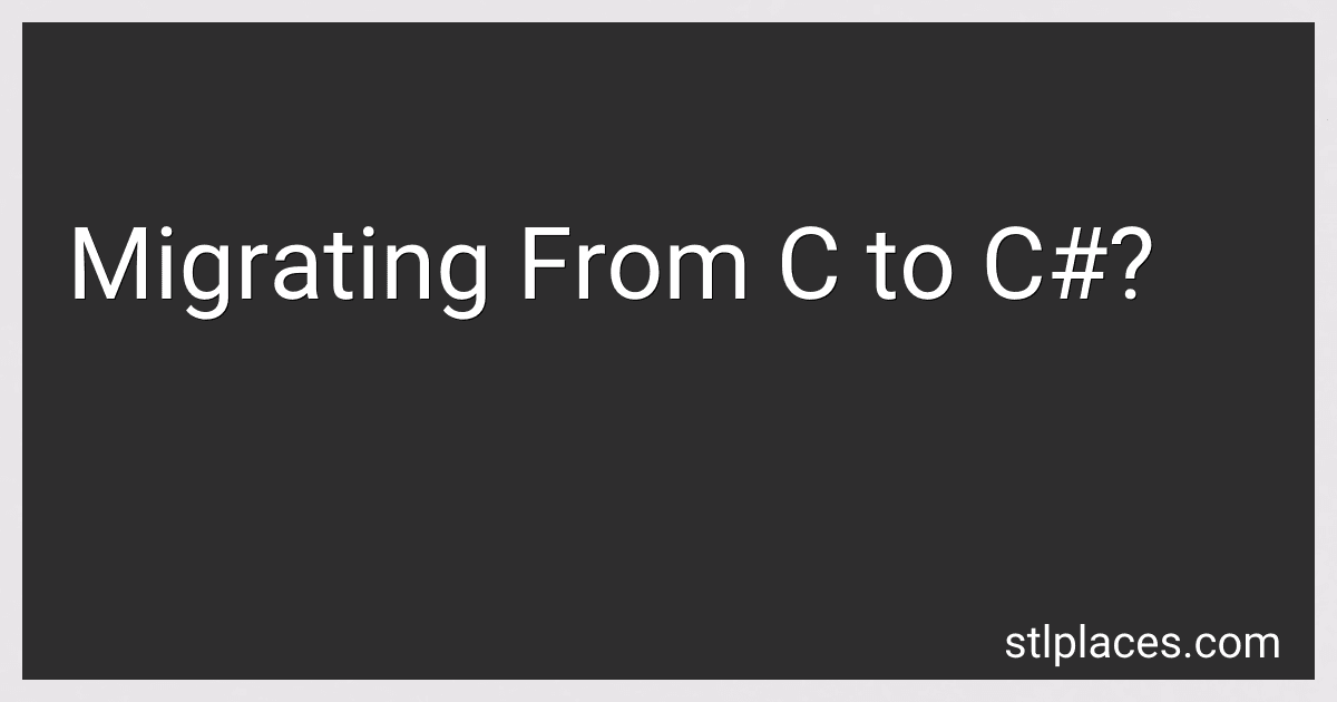 Migrating From C to C#? image
