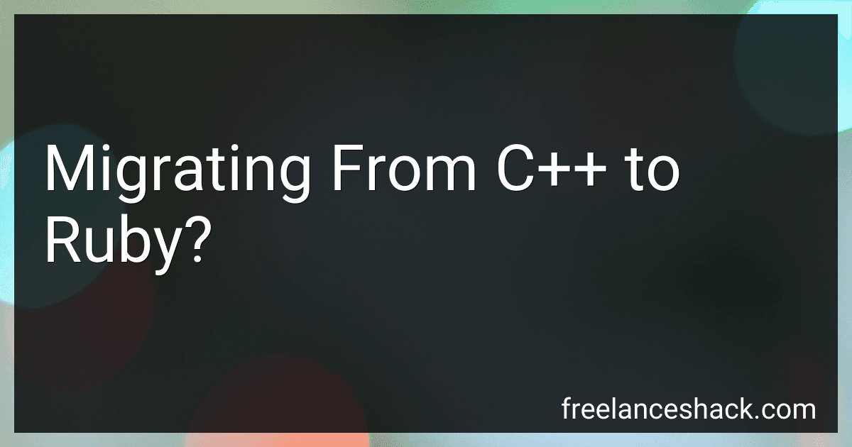 Migrating From C++ to Ruby? preview
