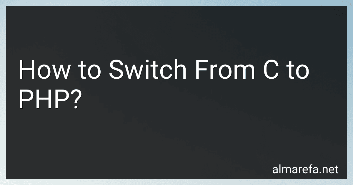 How to Switch From C to PHP? image