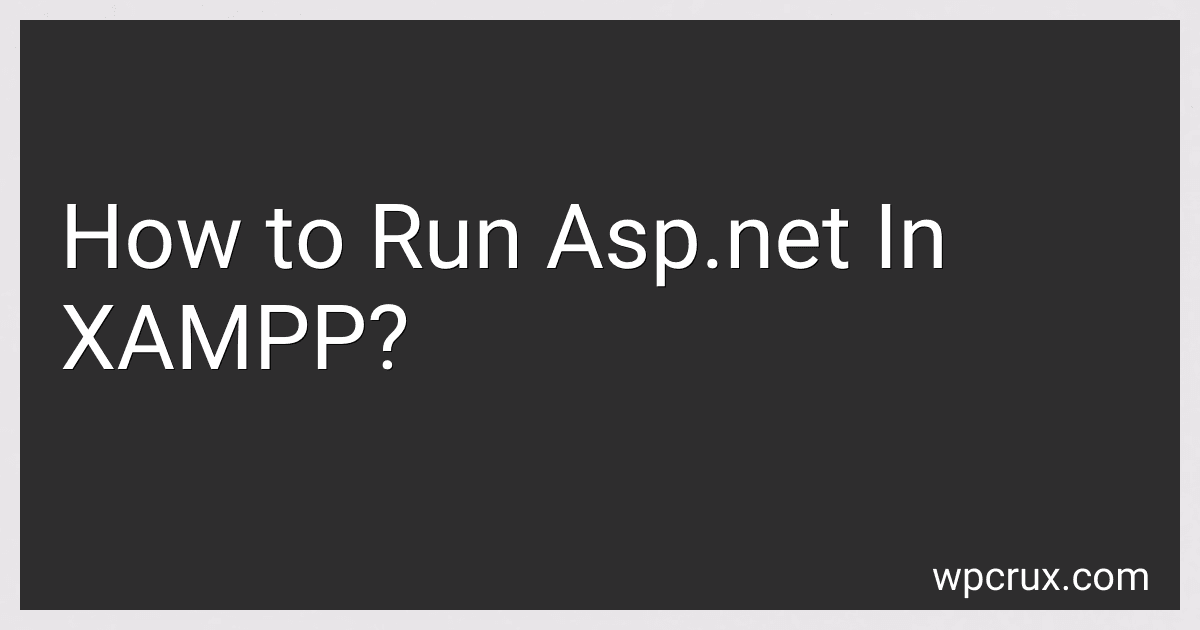 How to Run Asp.net In XAMPP? image