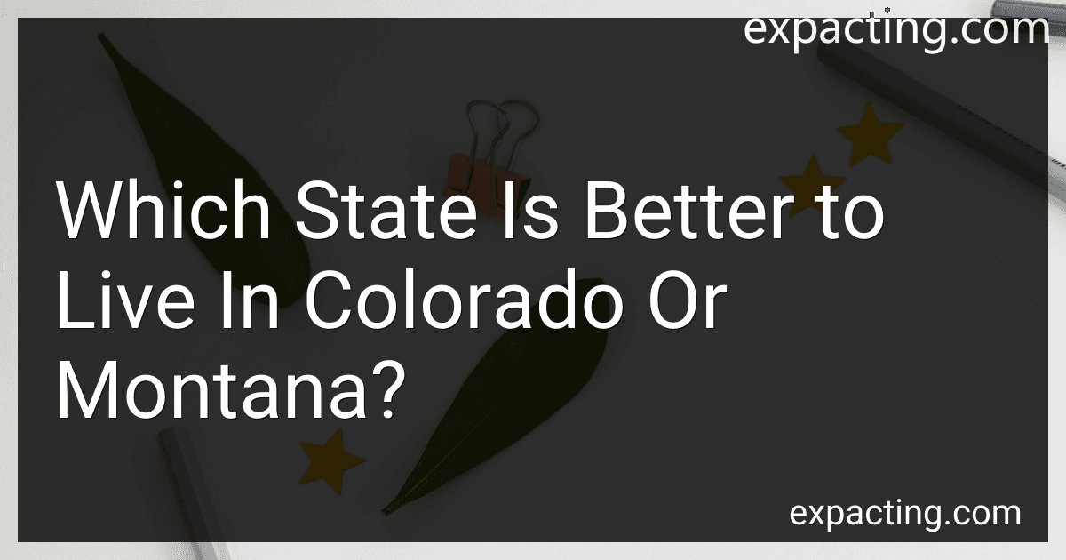 Which State Is Better to Live In Colorado Or Montana? preview