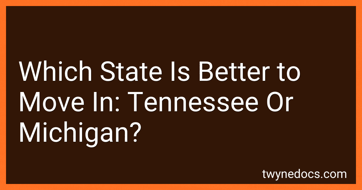 Which State Is Better to Move In: Tennessee Or Michigan? image