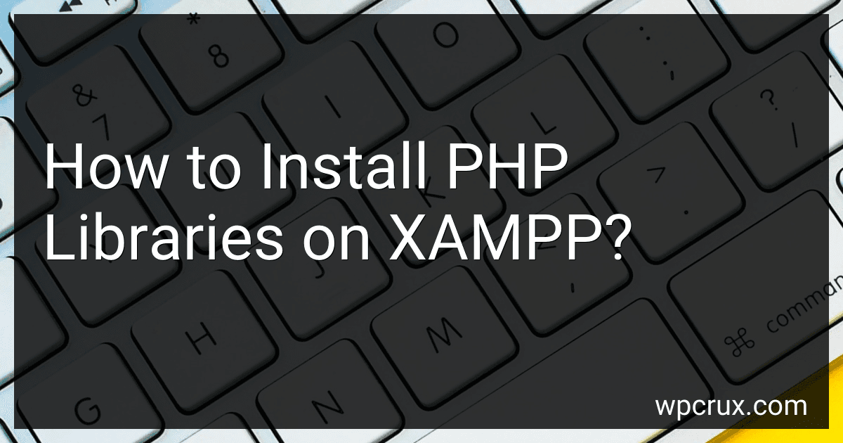 How to Install PHP Libraries on XAMPP? image