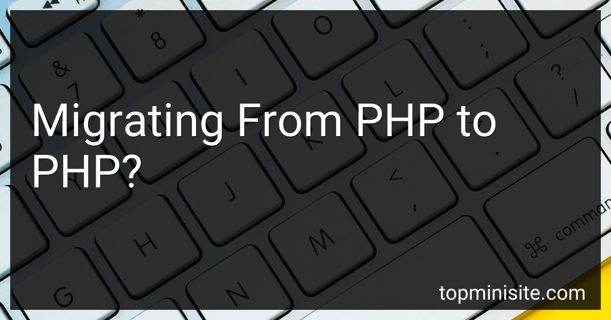 Migrating From PHP to PHP? image