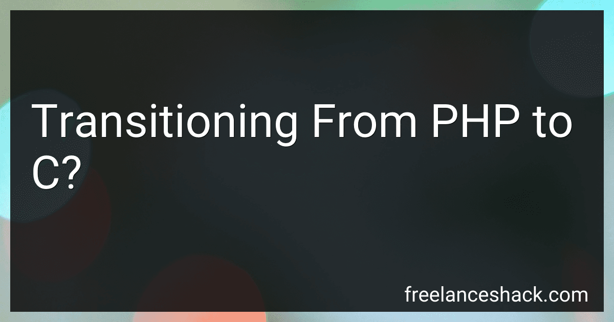 Transitioning From PHP to C? preview