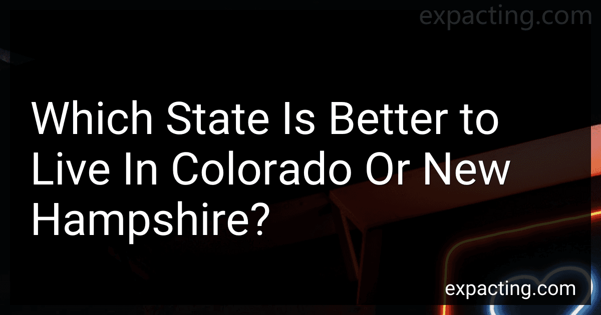 Which State Is Better to Live In Colorado Or New Hampshire? preview