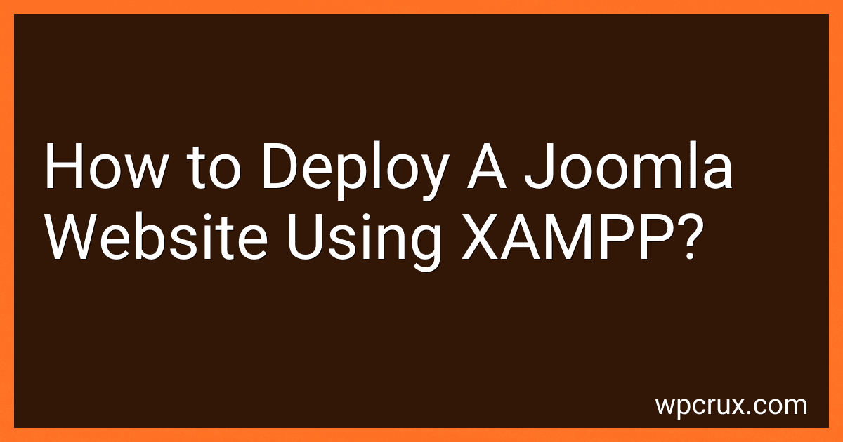 How to Deploy A Joomla Website Using XAMPP? image