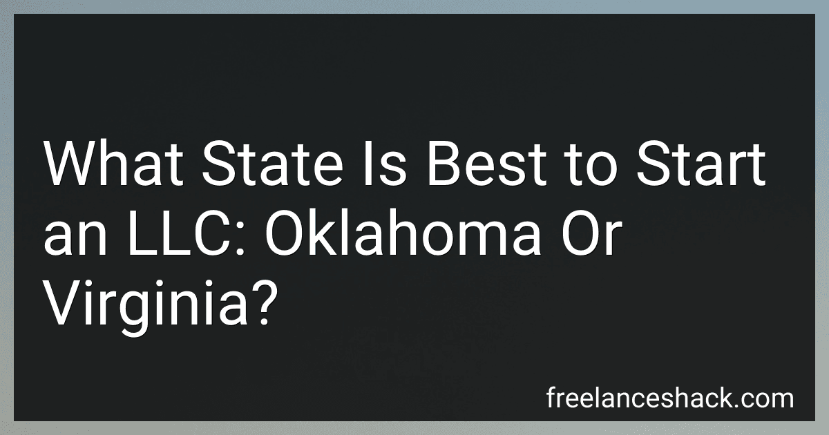 What State Is Best to Start an LLC: Oklahoma Or Virginia? preview