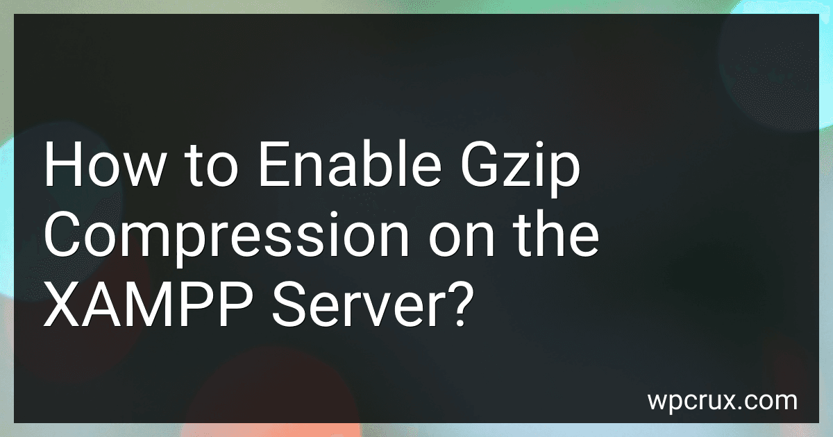 How to Enable Gzip Compression on the XAMPP Server? image