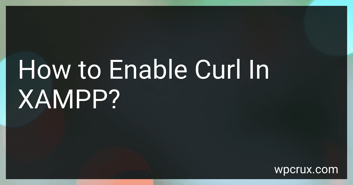 How to Enable Curl In XAMPP? image
