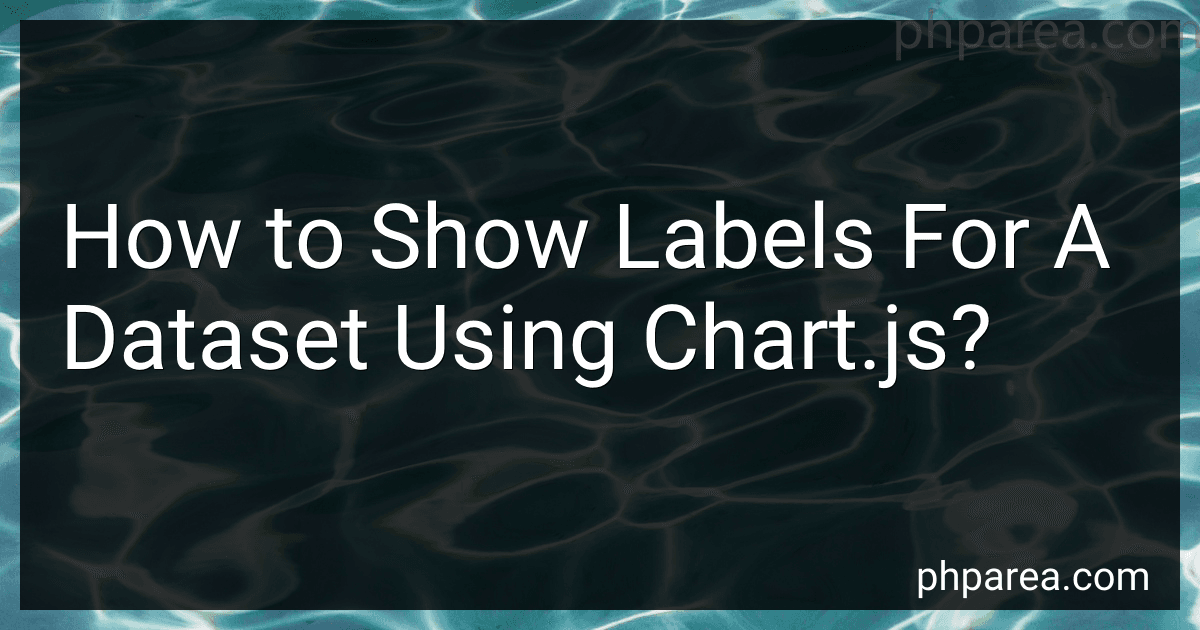 How to Show Labels For A Dataset Using Chart.js? image