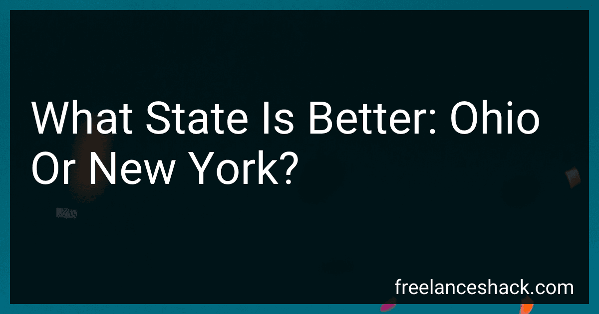 What State Is Better: Ohio Or New York? image