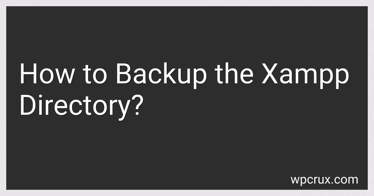 How to Backup the Xampp Directory? image