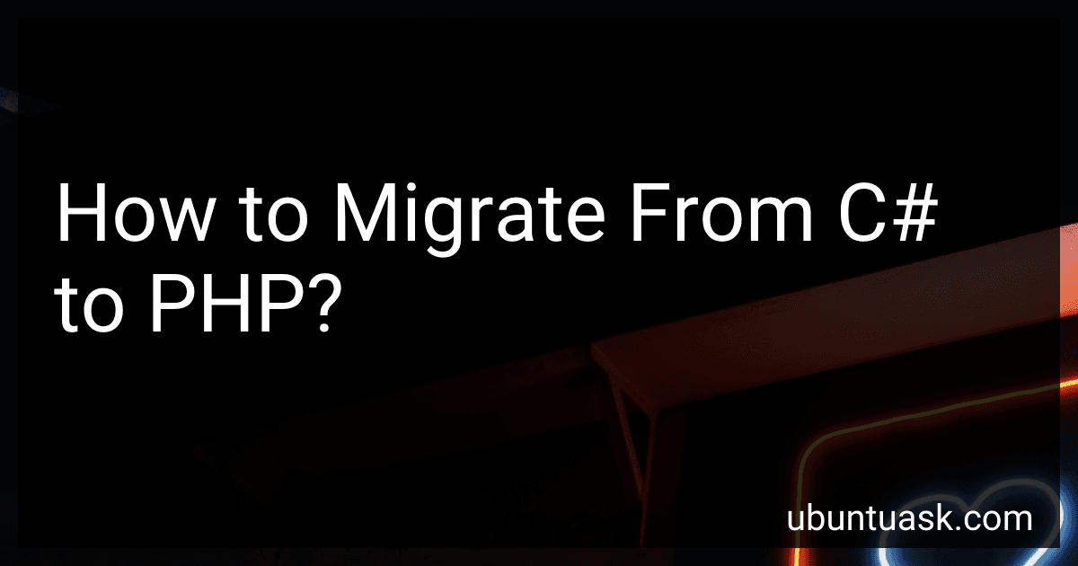 How to Migrate From C# to PHP? image
