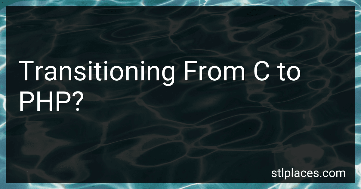 Transitioning From C to PHP? image